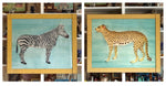 'Cheetah' and 'Zebra' -per piece