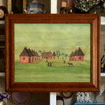 'Bucolic Landscape' -Pink Farming Village