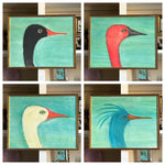 'Bird Portraits' -per piece
