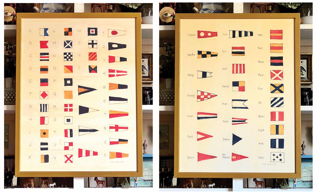 'Maritime Signal Flags' -per piece