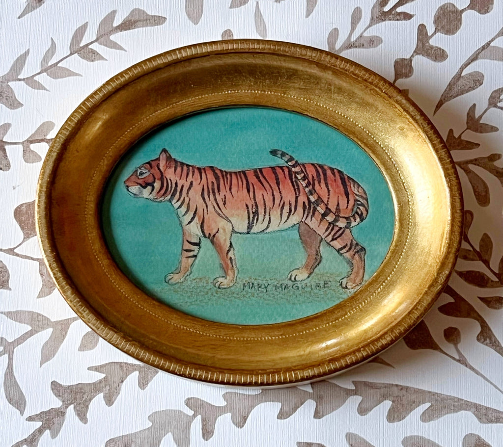 'Tiger' -5 1/2 x 7 inches