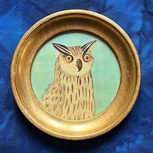 'Portrait of a Horned Owl'