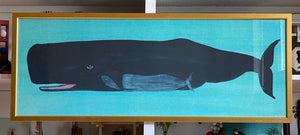 'Mother Whale and Her Calf'