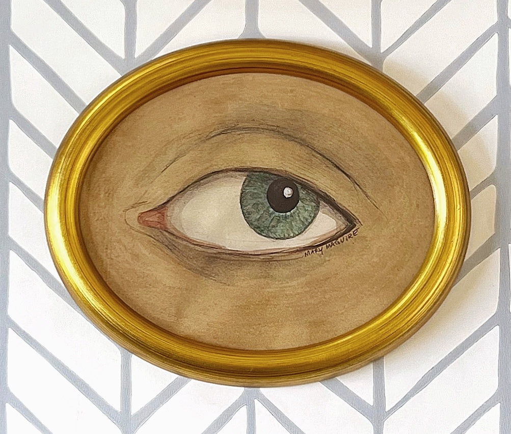 'Lover's Eye' -9 1/2 x 11 1/2 inches