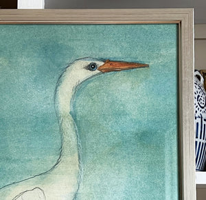 'White Egrets' -per piece